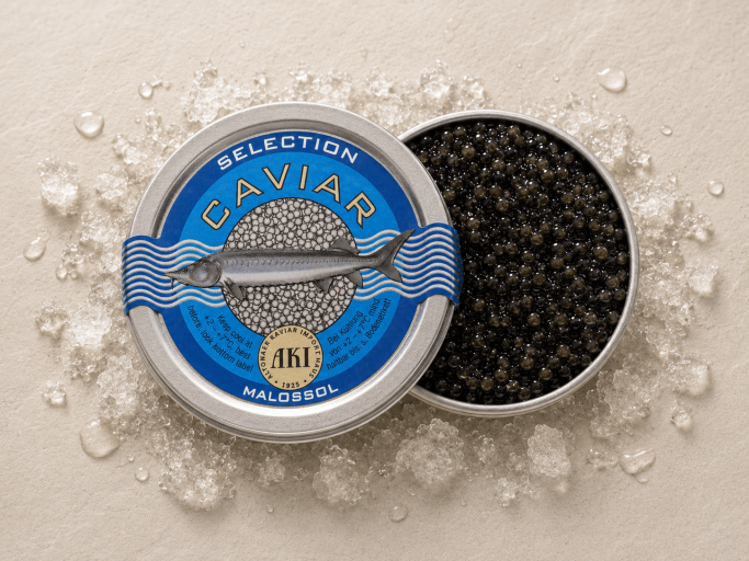 AKI Selection Kaviar Malossol - AKI Selection Kaviar kaufen - Milder Selection Störkaviar von AKI - AKI Selection Kaviar aus Aquakultur